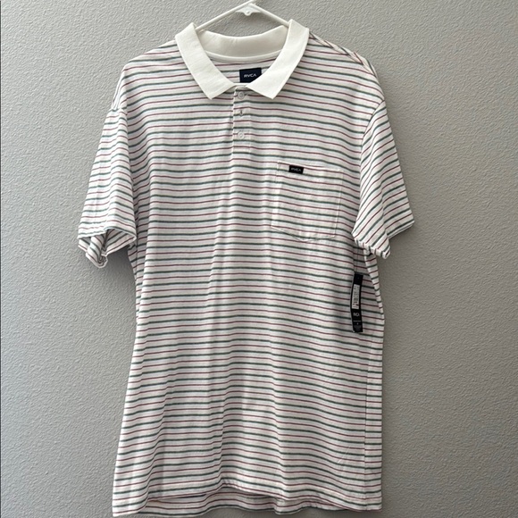 RVCA Other - RVCA Men's Striped Polo Shirt